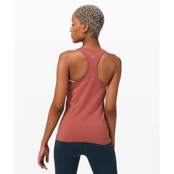 lululemon athletica Tops - Lululemon Swiftly Tech Racerback 2.0 Soft Cranberry Size 10 Top Shirt Running